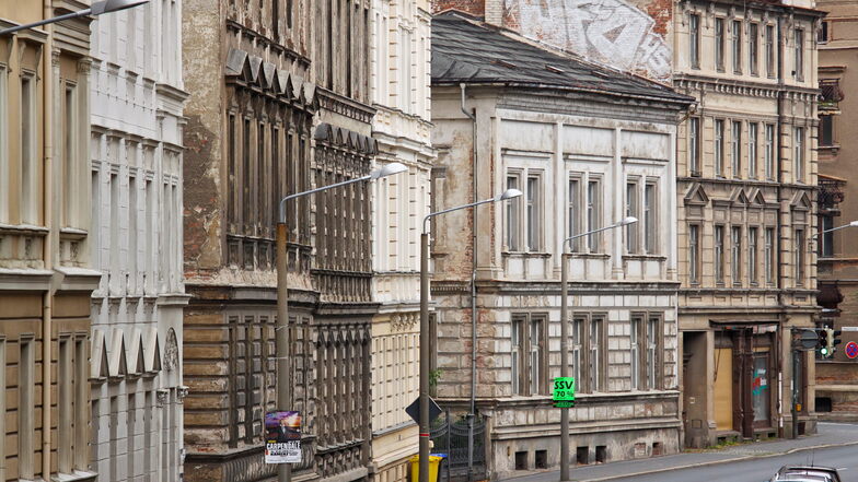 Gerade die James-von-Moltke-Straße ist in Görlitz ein Beispiel dafür, dass Gründerzeithäuser noch saniert werden müssen.