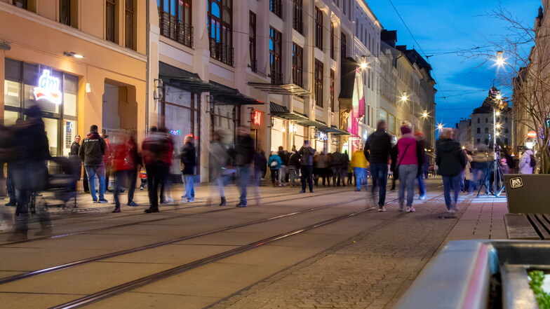 Nicht nur zu Veranstaltungen wie dem Lichterglanz ist in Görlitz mehr los. Die Einwohnerzahl wächst.