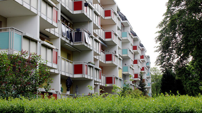 Die Fünfgeschosser an der Geyerstraße im WK IX gefallen vielleicht der Stadtplanung nicht unbedingt, den Bewohnerinnen und Bewohnern dagegen schon.