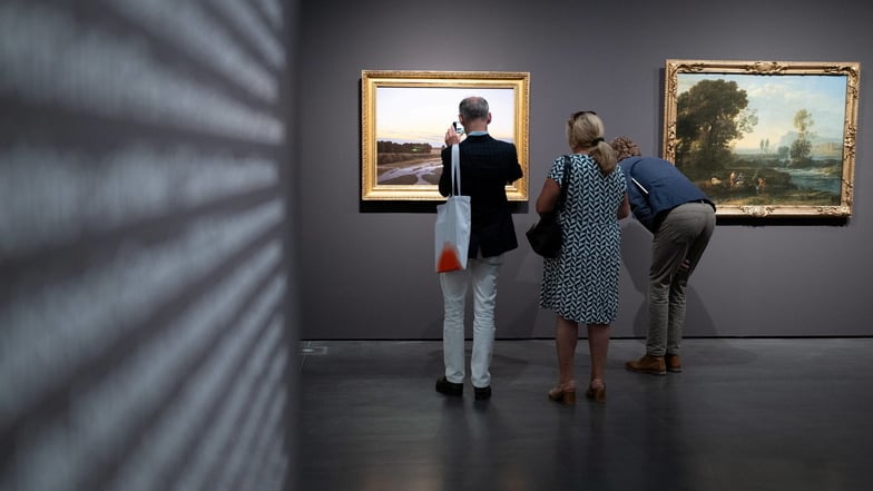 Tausende Menschen haben sich am ersten Wochenende die Schau "Caspar David Friedrich. Wo alles begann" angesehen.