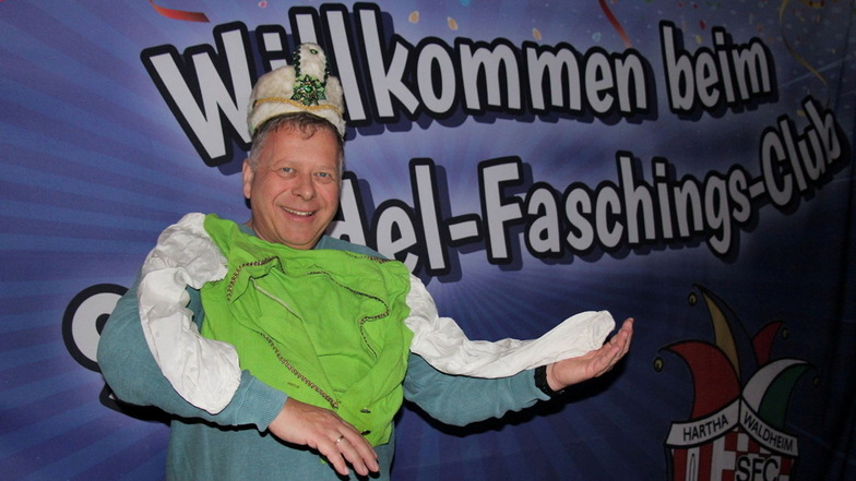 Neuer Präsident beim Spindel-Faschings-Club Hartha/Waldheim