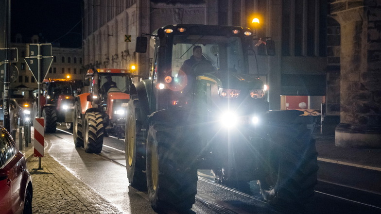 Pleite für Demo-Organisatoren: Kein Traktor auf Marienplatz in Görlitz