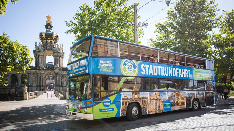 Die 25 Busse der Firma Stadtrundfahrten Dresden werden auf Elektromotoren umgerüstet.