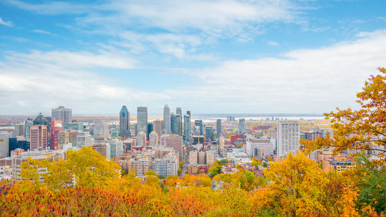 Montreal im Herbst.