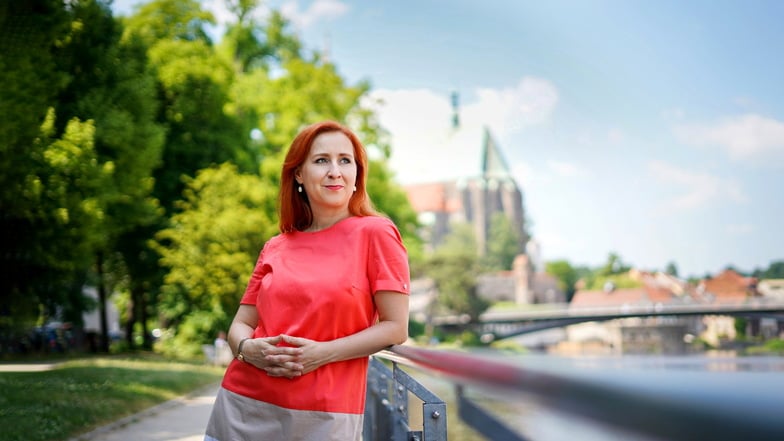 Franziska Schubert (Bündnis 90/Die Grünen), Landtagsabgeordnete und Fraktionsvorsitzende im sächsischen Landtag, tritt bei der Wahl am 1. September im Görlitzer Wahlkreis an.