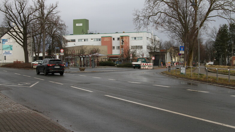 Die Dresdener Straße in Hartha ist im Bereich der Kreuzung mit der Sonnenstraße ab dem 21. Februar gesperrt.