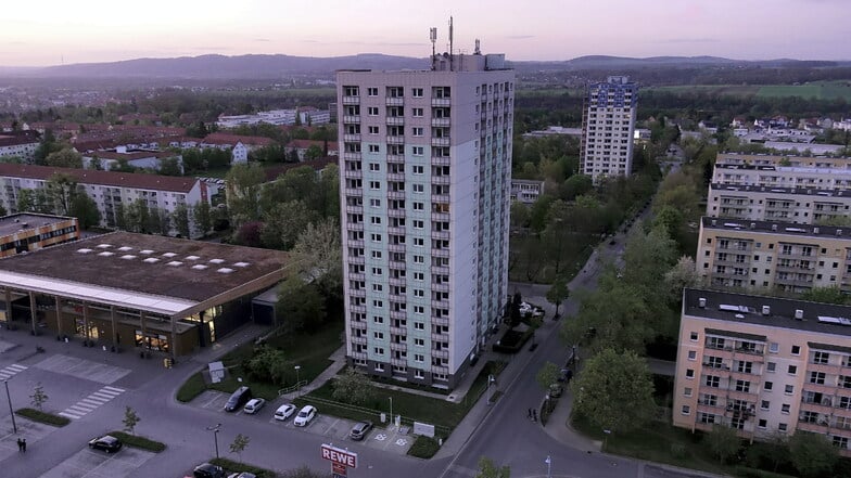 Hochhaus-Abriss in Pirna: Abschied von einem Wackelkandidaten