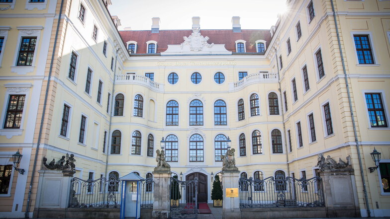 Das Hotel Kempinski im Taschenbergpalais wird saniert