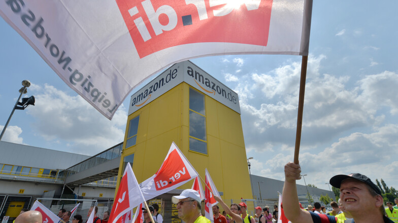 Mehrtägiger Streik bei Amazon in Leipzig