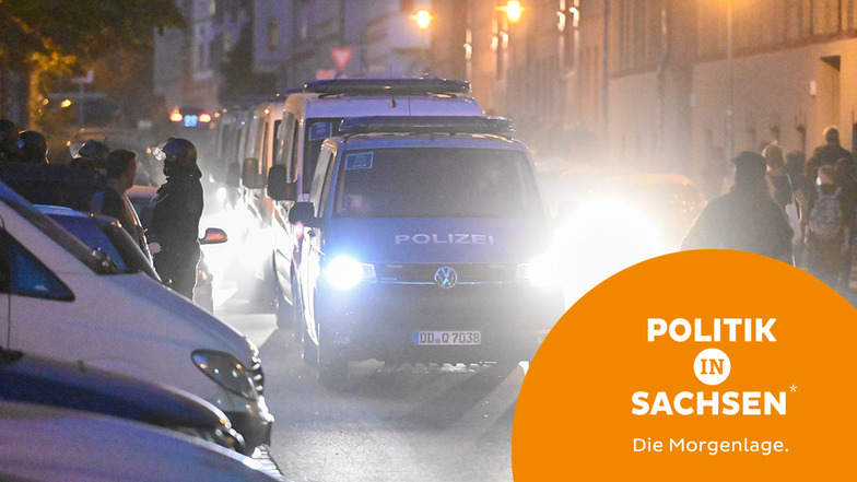 Nach dem Urteil gegen die Gruppe um Lina E. gab es am Mittwoch Ausschreitungen in Leipzig. Ähnliche Szenen will die Polizei am Wochenende verhindern.