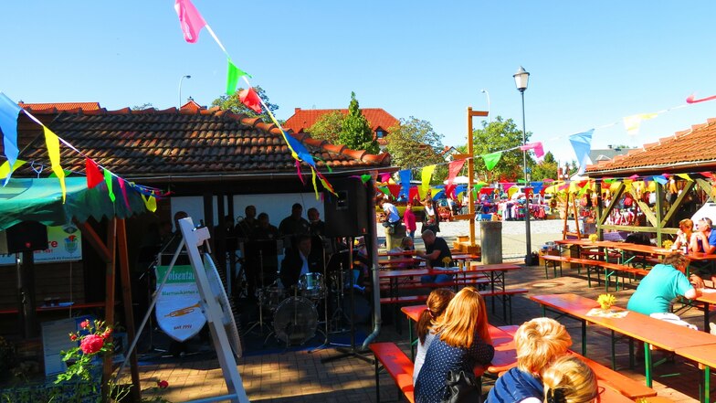 So sah des Herbstfest in Possendorf im letzten Jahr aus. Wegen Corona fällt es nun etwas kleiner aus.