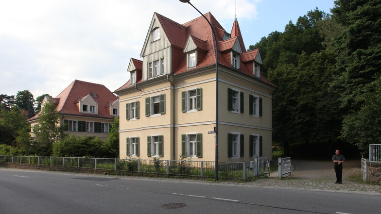 Blick auf das Gustavheim in Niederpoyritz