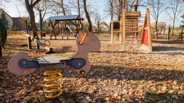 Auch für den Spielplatz in Tauscha sollen neue Geräte angeschafft werden.