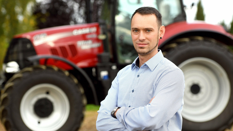 Eric Krems ist seit Oktober Geschäftsführer des Bauernverbands Oberlausitz.