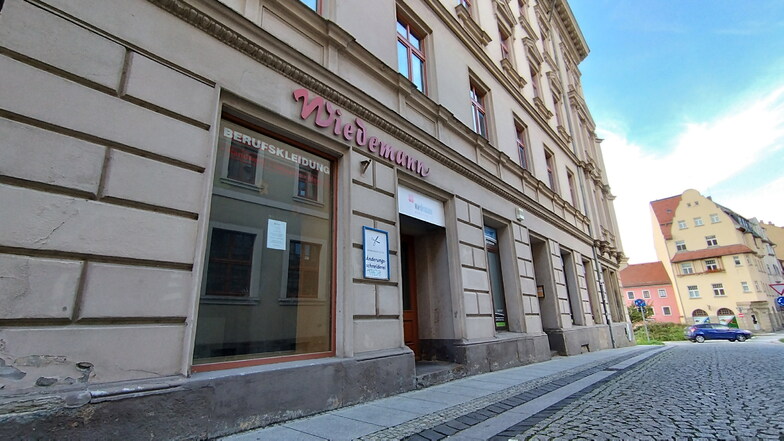Das Geschäft in der Inneren Bautzener Straße nahe dem Neumarkt ist seit Oktober leer.