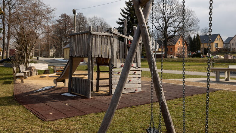 Eines von 17 Projekten, welche die Gemeinde Klingenberg mit Leader-Förderung gebaut hat: der Spielplatz in Friedersdorf.