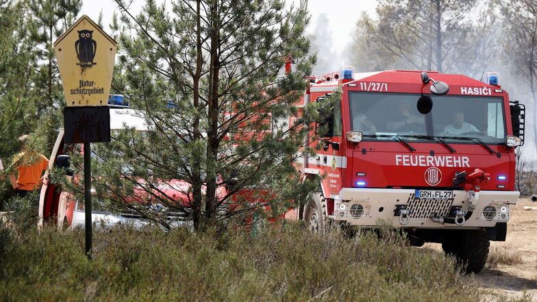 Im Sommer 2022 brannten in der Gohrischheide Hunderte Hektar Wald, die Feuerwehr war im Dauereinsatz. Ein Expertenbericht soll Lehren aus dem Großbrand ziehen.