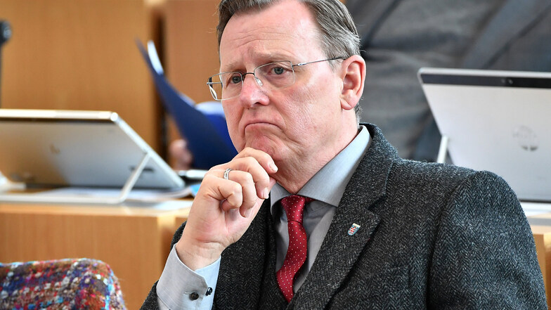 Bodo Ramelow (Die Linke), bisheriger Ministerpräsident von Thüringen, hat am Mittwoch eine schwierige Wahl vor sich.