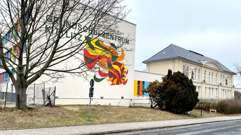 Das sanierte Grundschulzentrum in Kittlitz.