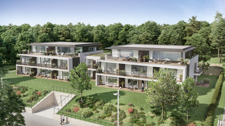 Baugebiet an der Hohen Straße: 13 neue Wohnungen in bester Lage.