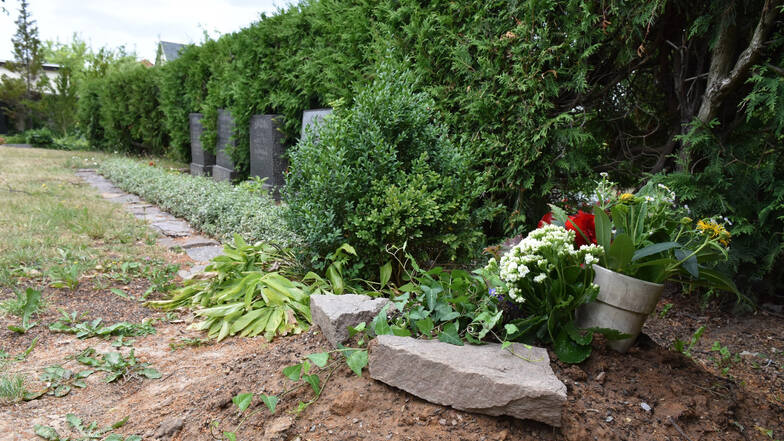 Bereits um Sommer 2019 wurden die Soldaten umgebettet und ruhen jetzt auf dem Friedhof in Kreischa.