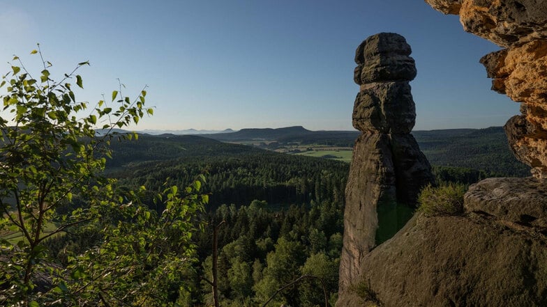 Pfaffendorf: Umrundung des Quirls und auf das Plateau des Pfaffensteins