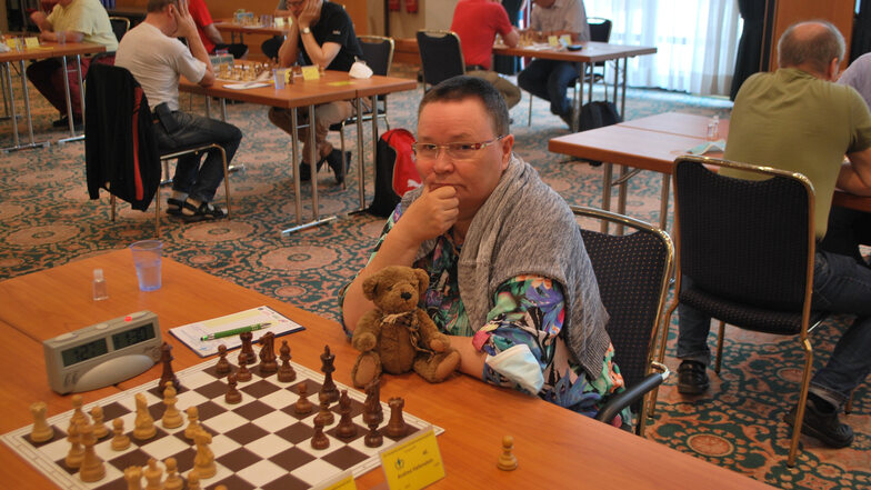 Beim Turnier in Magdeburg spielte Andrea Hafenstein ihre ganze Erfahrung aus.