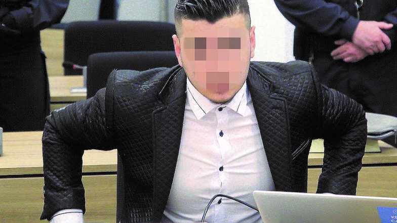 Der Angeklagte Alaa S. steht im Verdacht, an der tödlichen Messerattacke gegen Daniel H. in Chemnitz beteiligt gewesen zu sein.