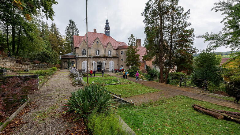 Im Schlosspark in Thürmsdorf wird am 15. und 16. Oktober gebuddelt.