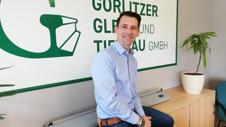 Michael Freiwerth ist der Geschäftsführer der Görlitzer Gleis- und Tiefbau GmbH.
