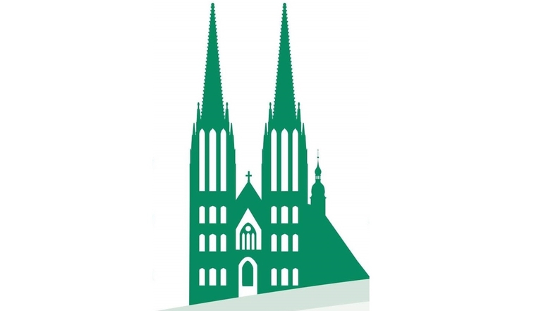 Die Peterskirche in Görlitz repräsentiert die Kreisstadt.