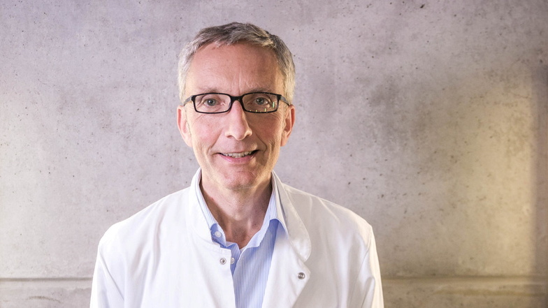 Prof. Reinhard Berner, Leiter der Kinder- und Jugendmedizin am Uniklinikum Dresden.