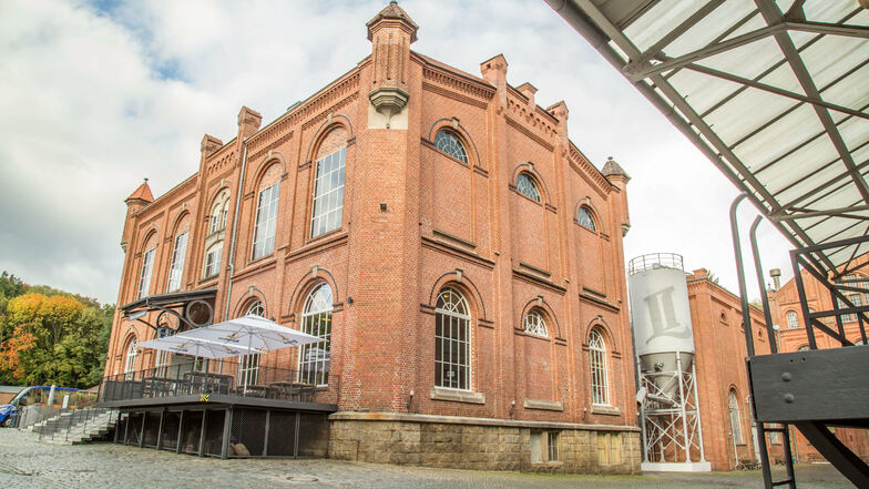 Das Besucherzentrum der Landskron-Brauerei war einst das Maschinenhaus. Vor mehr als 100 Jahren wurde es gebaut.