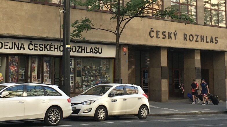 Český rozhlas in Prag.