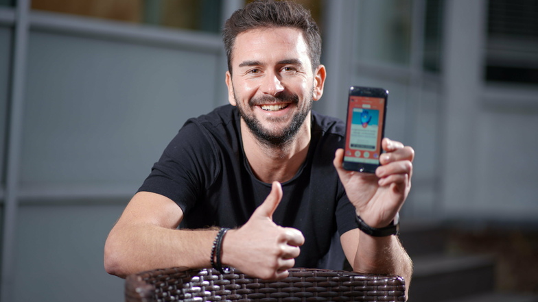 Danny Roller, Gründer und CEO der Schul-App "Scoolio" aus Dresden.