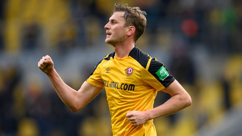 Dynamos Top-Torschütze Christoph Daferner könnte am Sonntag gegen Sandhausen wieder zum Einsatz kommen.