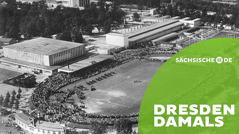 Nach oben offene Beliebtheitsskala: Die Ilgen-Kampfbahn in den 30er- Jahren. Später wurde das Stadion zur Heimat für Dynamo. Für das neue Stadion gilt das bis heute.
