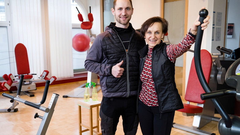 Der neue Inhaber des Fitnessstudios "Pour la femme" in Görlitz ist Richard Funke. Er übernimmt es von der bisherigen Betreiberin Anna Zähr.