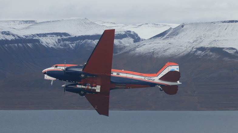 Mosaic ist die größte Arktis-Expedition aller Zeiten. Daran beteiligt sind auch Polarflugzeuge, mit denen Wissenschaftler der Universität Leipzig von Spitzbergen aus fliegen.
