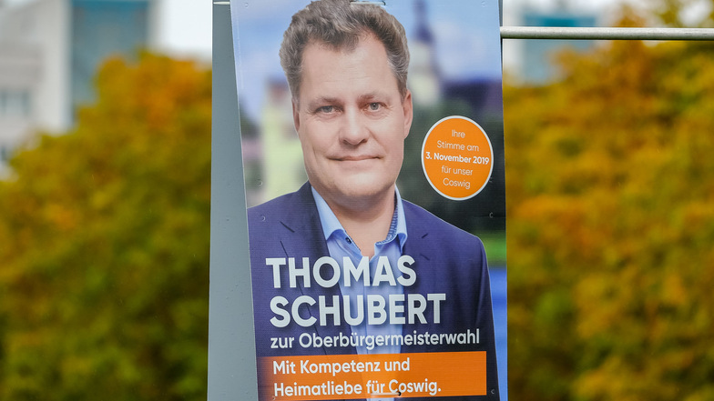 Thomas Schubert will neuer Coswiger Oberbürgermeister werden.