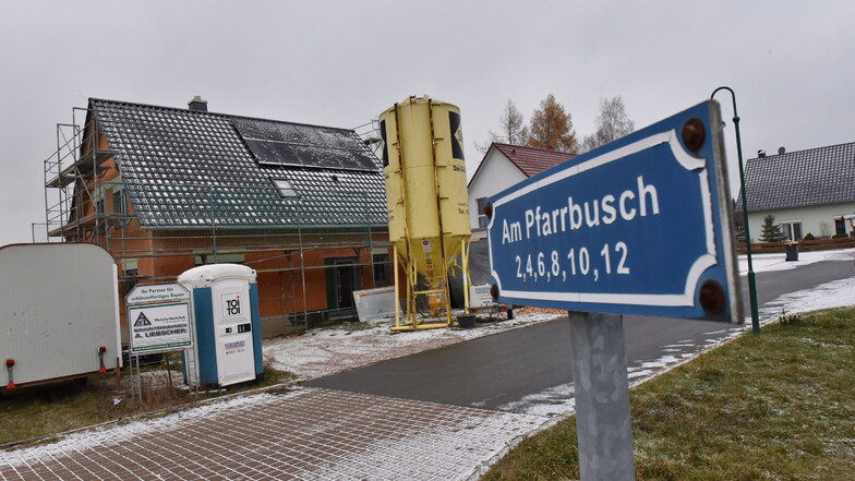 Das Wohngebiet "Am Pfarrbusch" in Colmnitz
soll weiter wachsen.