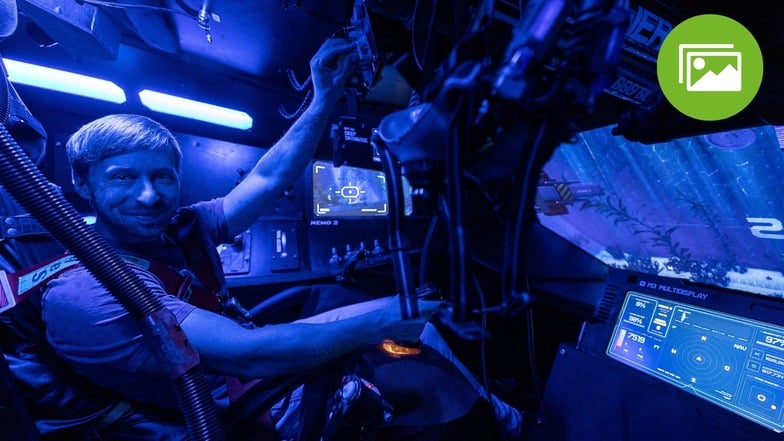 U-Boot-Simulator für jedermann: Abtauchen mit Nemo 3 in der Sächsischen Schweiz
