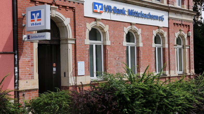 Die Volksbank-Filiale in Waldheim an der Bahnhofstraße wird wegen Sanierungsarbeiten ab dem 6. September geschlossen.