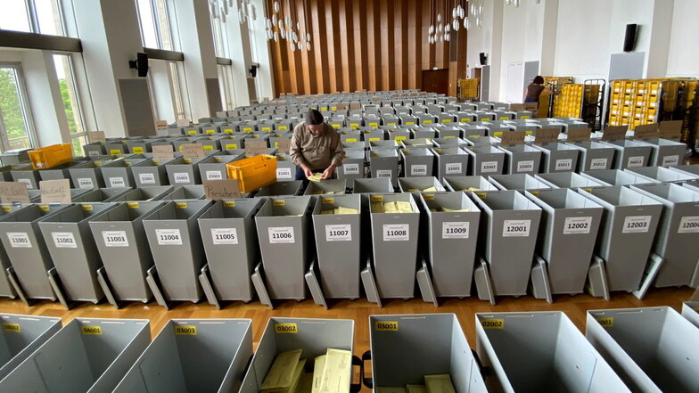 Drohen lange Wartezeiten im Wahllokal? Das müssen Sie zur Wahl am 9. Juni in Dresden wissen