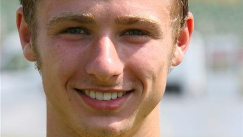 Paul Schletzke im Juni 2006 im Dynamo-Trikot.