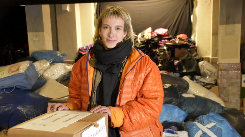 Denise Kunze koordiniert die Hilfe für Kriegsflüchtlinge und hat die Direkthilfe Dresden mit gegründet.