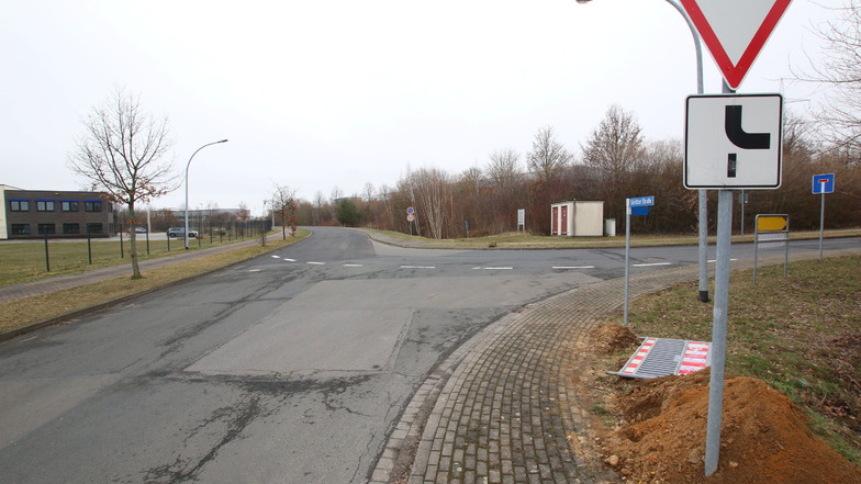 Im Gewerbepark Mockritz geht der Straßenbau weiter.