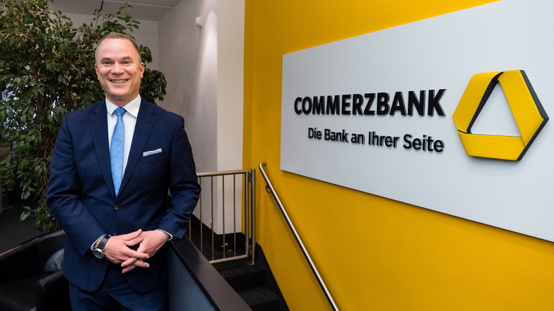 Torsten Fröde leitet die Görlitzer Filiale der Commerzbank und ist für das Geschäft der Bank im Kreis Görlitz verantwortlich.