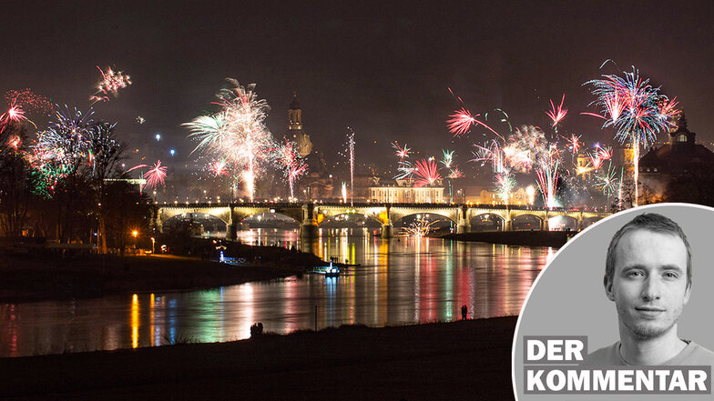 In diesem Jahr gibt es in Dresden mehrere große Feuerwerke.