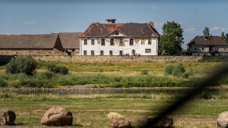 Schloss Promnitz: Im repräsentativen Rittersaal im ersten Obergeschoss wird die Ausstellung stattfinden.